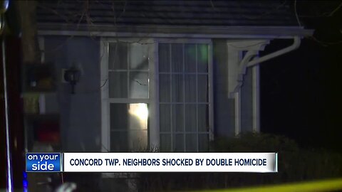 Neighbors respond after double-homicide in Concord Township