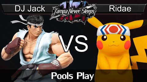 TGL|DJ Jack (Ryu) vs, Rideae (Pikachu) - Pools Play - TNS 6