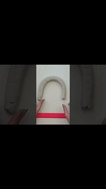 Air Dry Clay Arch Wall Decor #shorts #diy #airdryclay #walldecor #diyhomedecor #crafts #diyboho