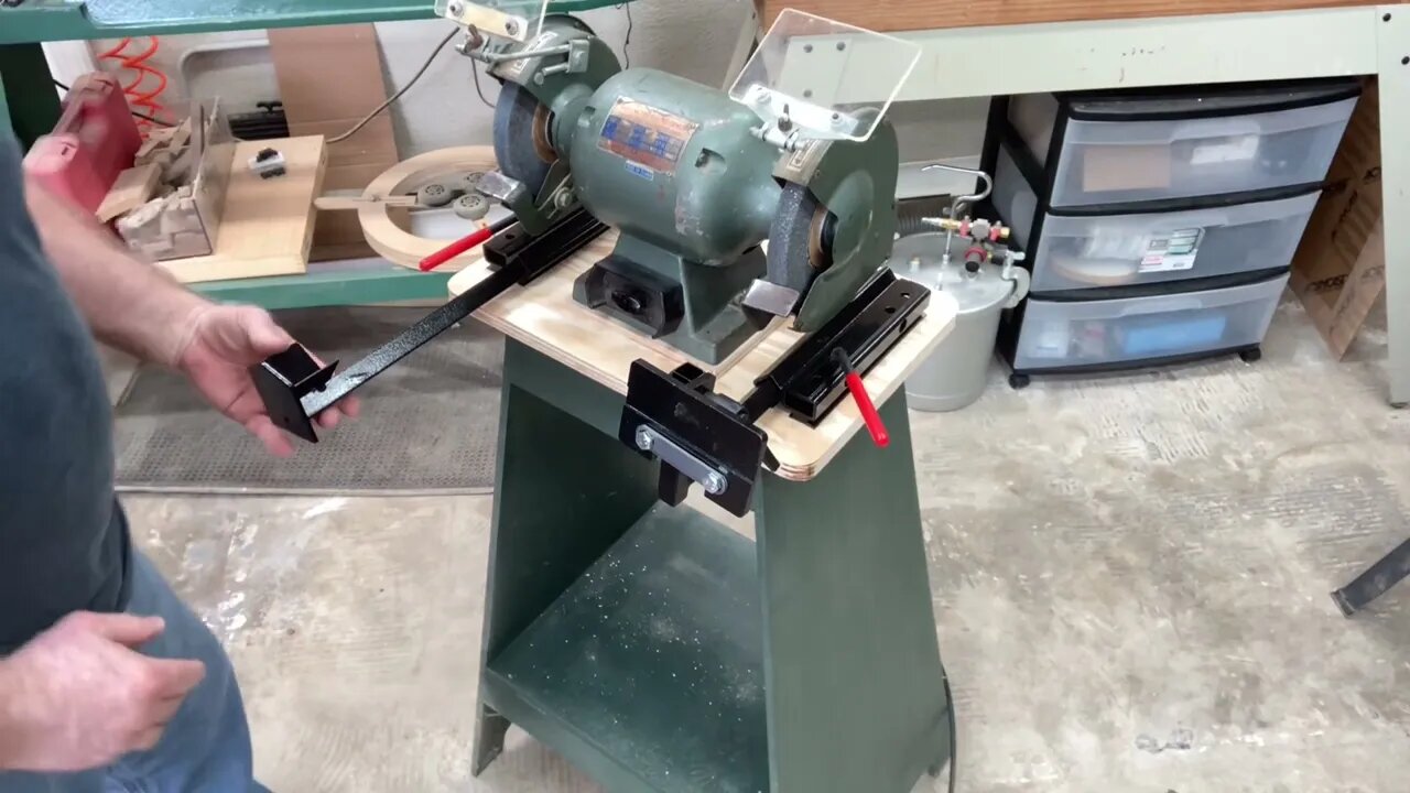 VEVOR 24” Vari-Grind Sharpening Jig Perfect for Woodturning