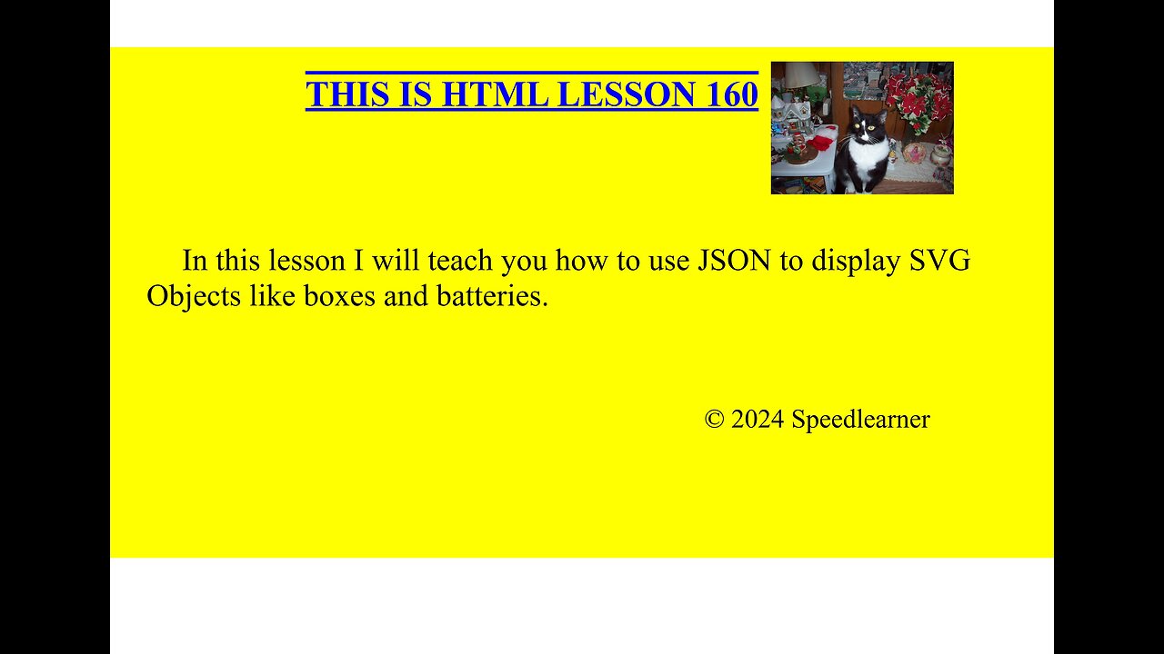 HTML Lesson 160