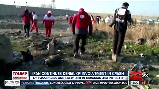 Iran continues denial of involvement in plane crash