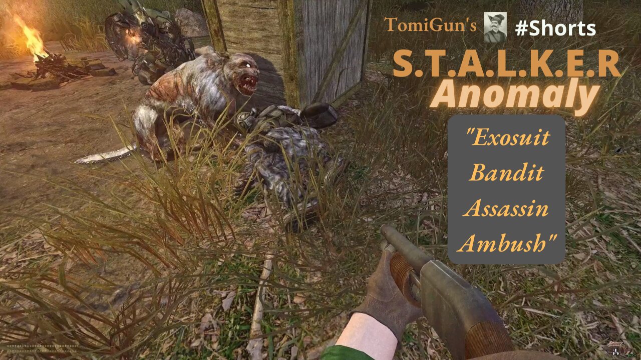 Exosuit Bandit Assassin Ambush (S.T.A.L.K.E.R Anomaly) #Shorts