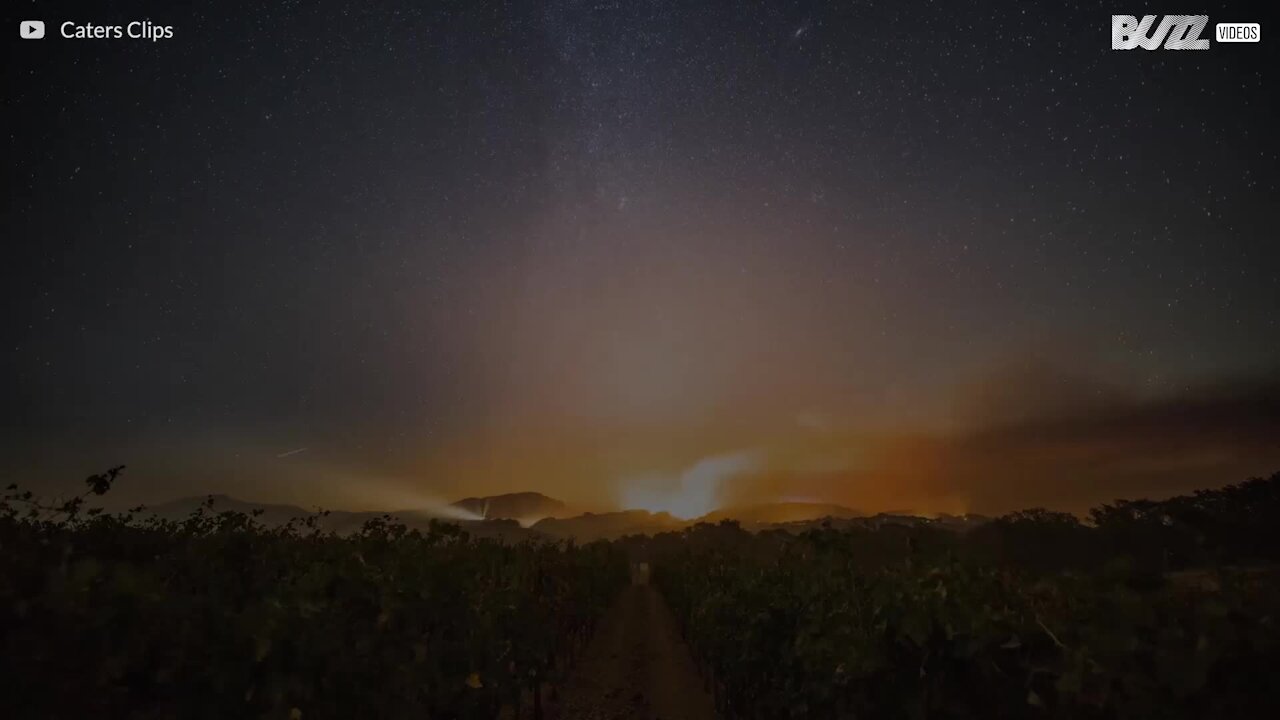 Tidsforskydning af Californiens mest ødelæggende brande