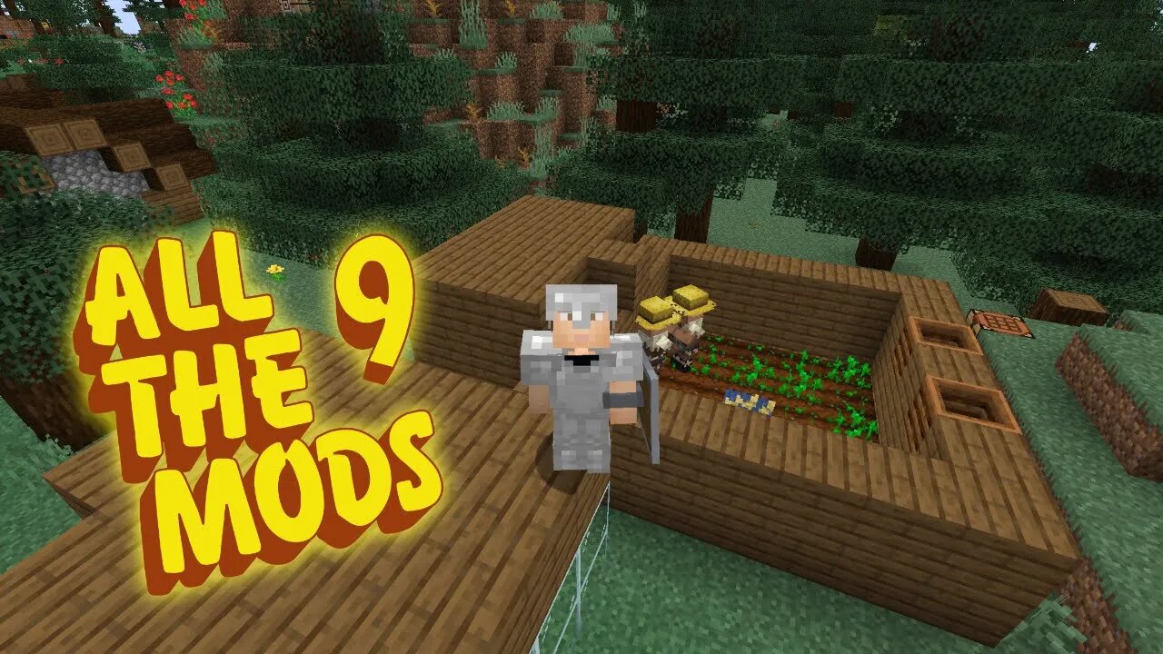 Making Villagers Work For Me | All The Mods 9 | Episode 2