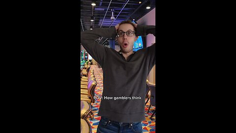 POV: How gamblers think #funny #comedy #gambling #casino #shorts
