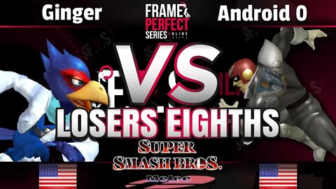 FPS3 Online Losers Top 8 - Ginger (Falco) vs. Android 0 (Captain Falcon) - Smash Melee