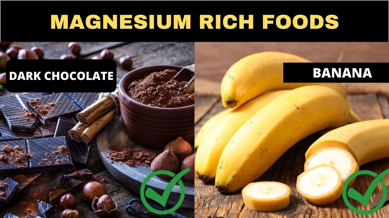 5 magnesium rich & healthy foods