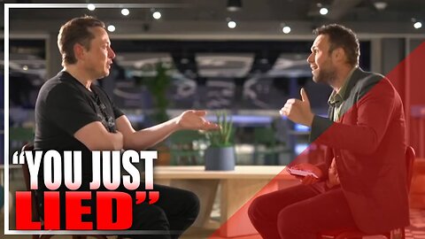 'You Just Lied': Elon Musk Slaughters BBC Reporter In Live Interview