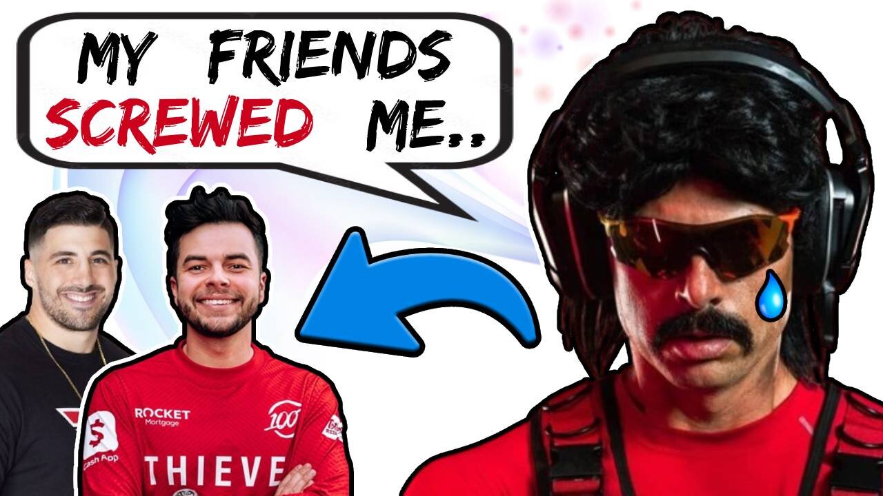 Dr Disrespect Thrown Under The Bus By Friends After Texting Minors