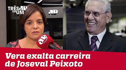 Vera Magalhães exalta carreira de 52 anos de Joseval Peixoto na Jovem Pan