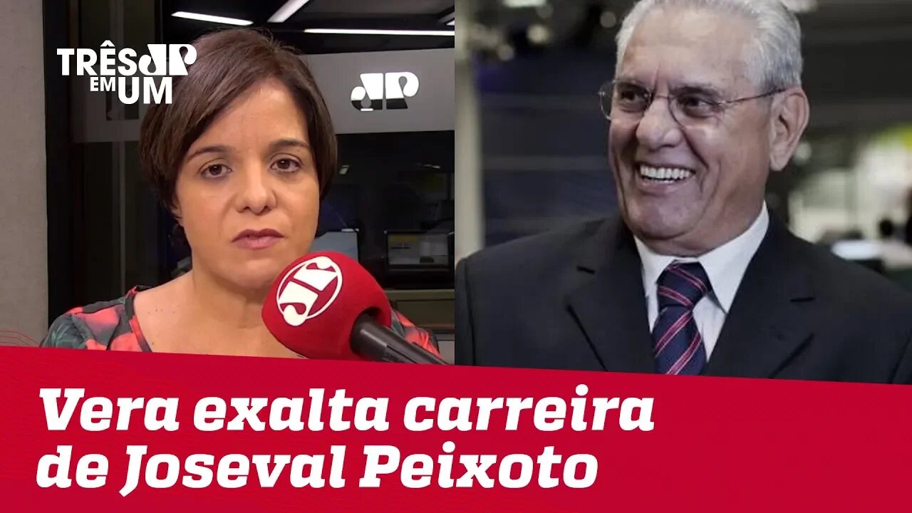 Vera Magalhães exalta carreira de 52 anos de Joseval Peixoto na Jovem Pan