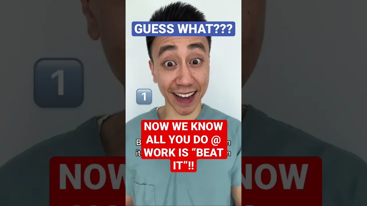 “BEAT IT” at work! #shorts #shortvideo