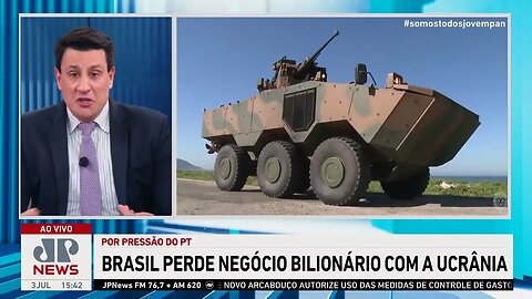 Brasil perde acordo bilionário com a Ucrânia por pressão do PT | LINHA DE FRENTE