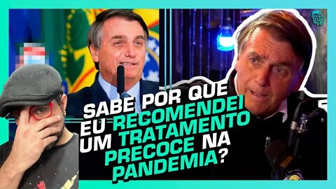 Bolsonaro sendo SINCERO sobre as Medidas tomadas na Pandemia