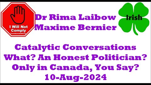 CATALYTIC CONVERSATIONS WITH GUEST MAXIME BERNIER 10-Aug-2024