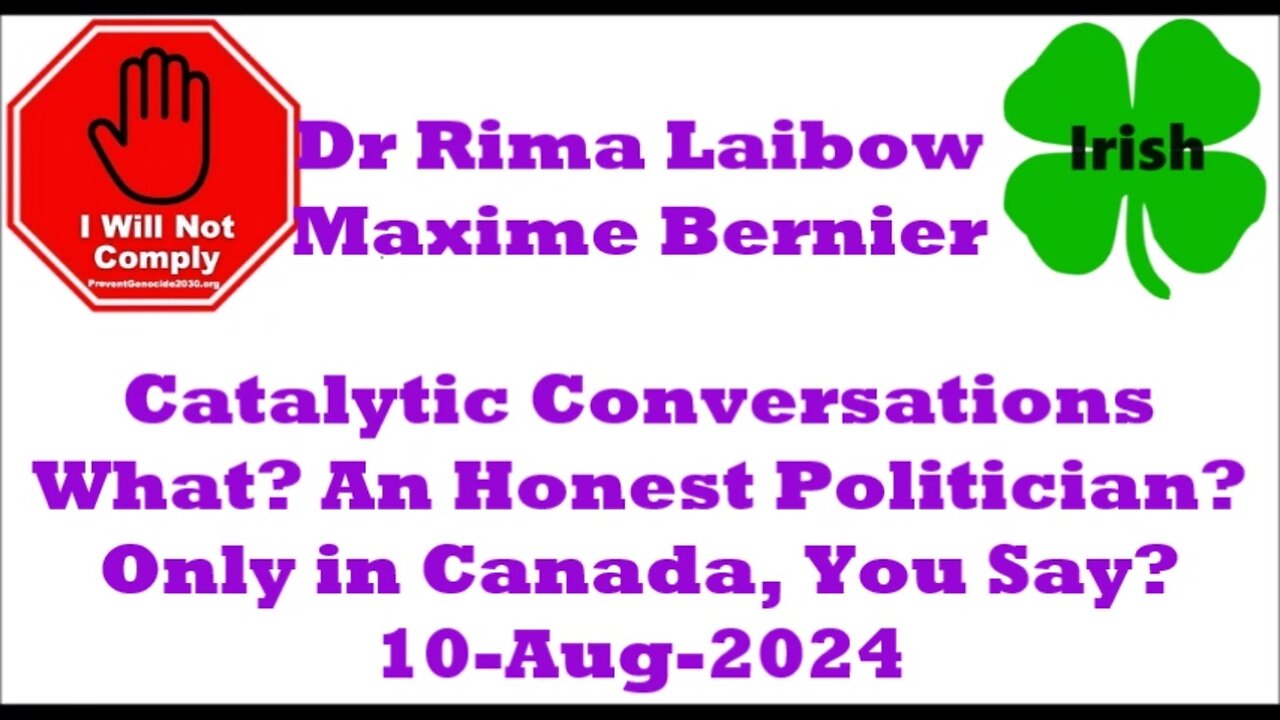 CATALYTIC CONVERSATIONS WITH GUEST MAXIME BERNIER 10-Aug-2024