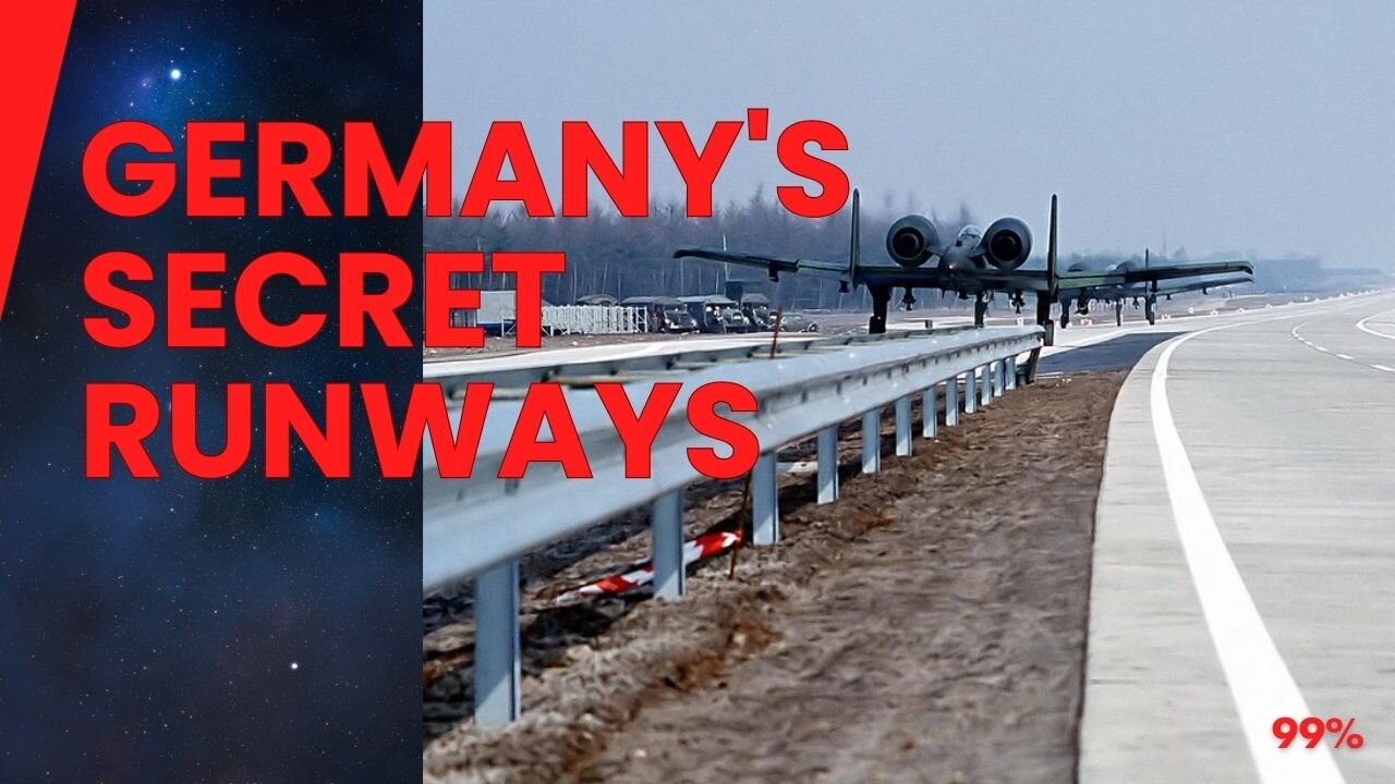 The Autobahn's Secret Runways: Germany's Highway Airbases