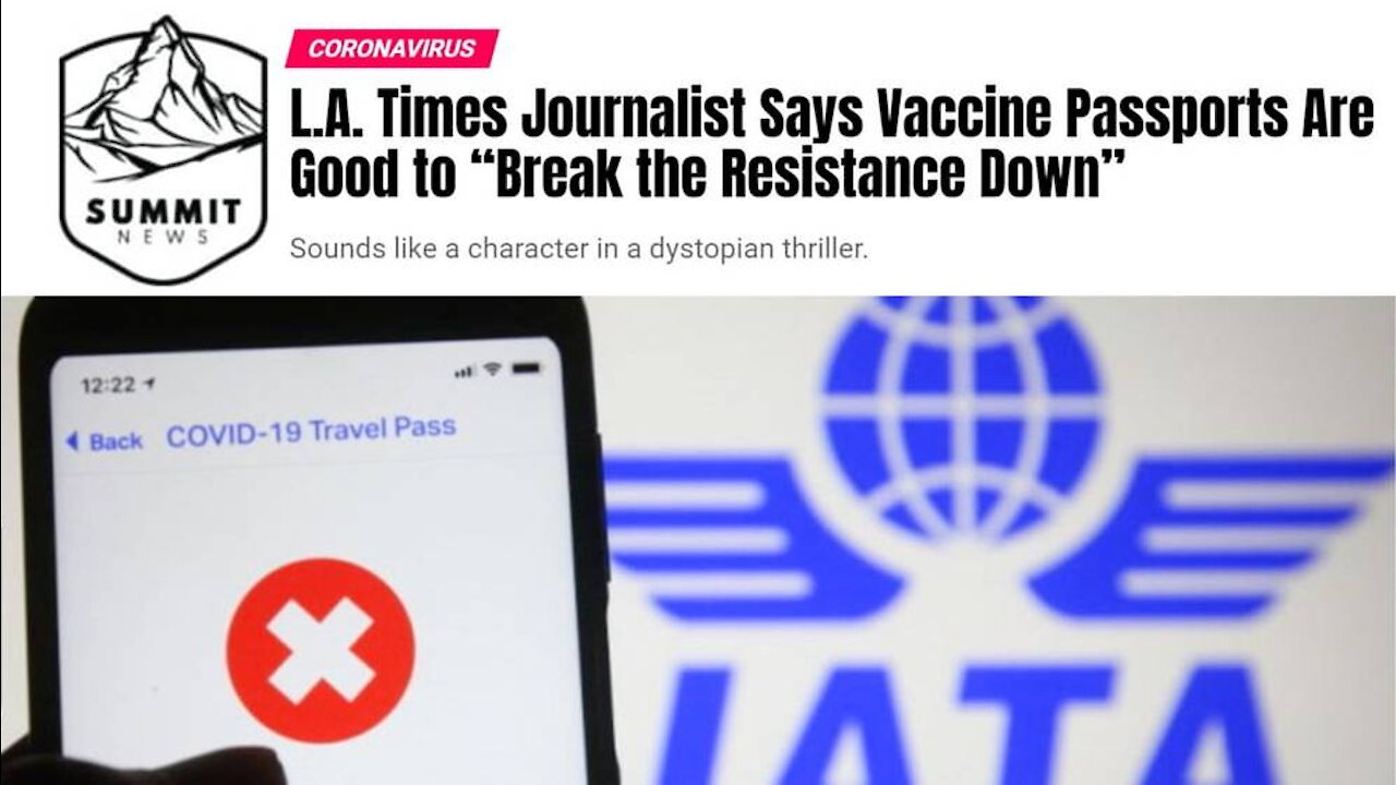 The Vaccine Passport is a Digital ID 'Mark of the Beast'