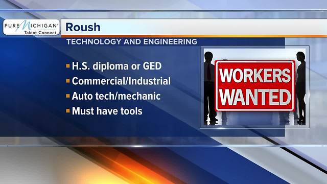 Roush has engineering and manufacturing openings