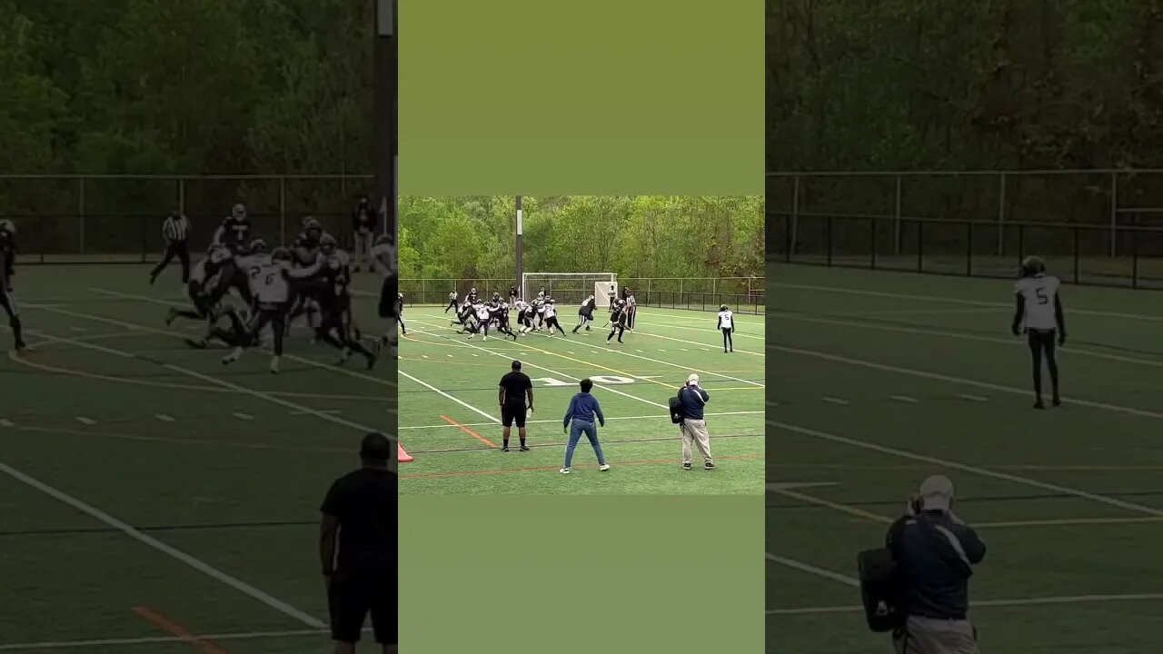SEMI-PRO FOOTBALL🔥❗️ #youtubeshorts #americanfootball #touchdown #charlottesvilleva #fye #rb 