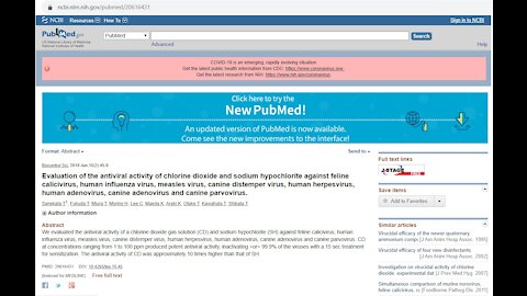 Chlorine Dioxide information