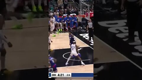 PG backdoor 360 (Nba Clipz)#shorts