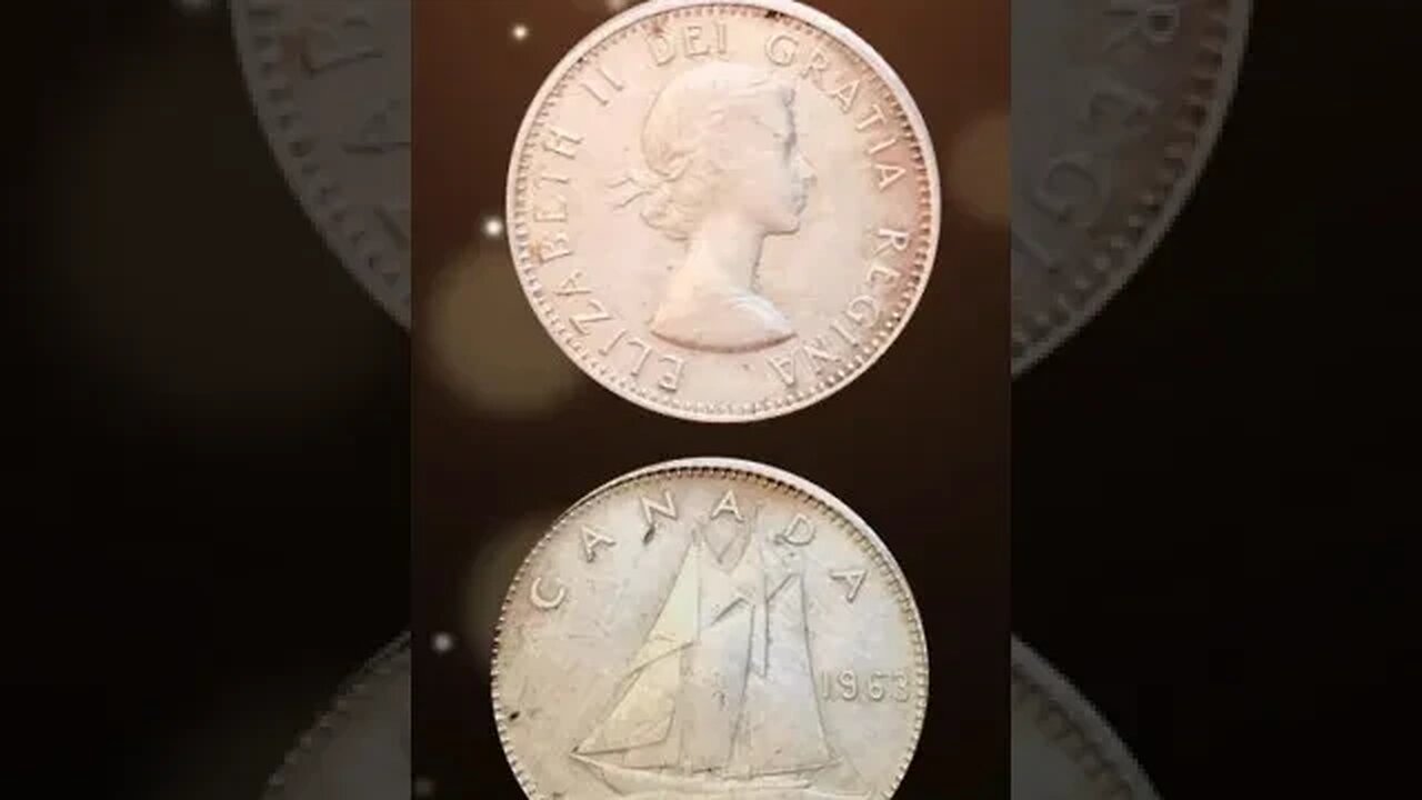 Canada 10 Cents 1963. #shorts #viral #coinnotesz