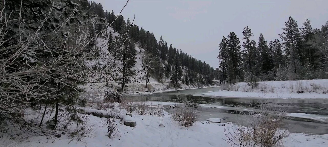 Winter wonderland in Idaho