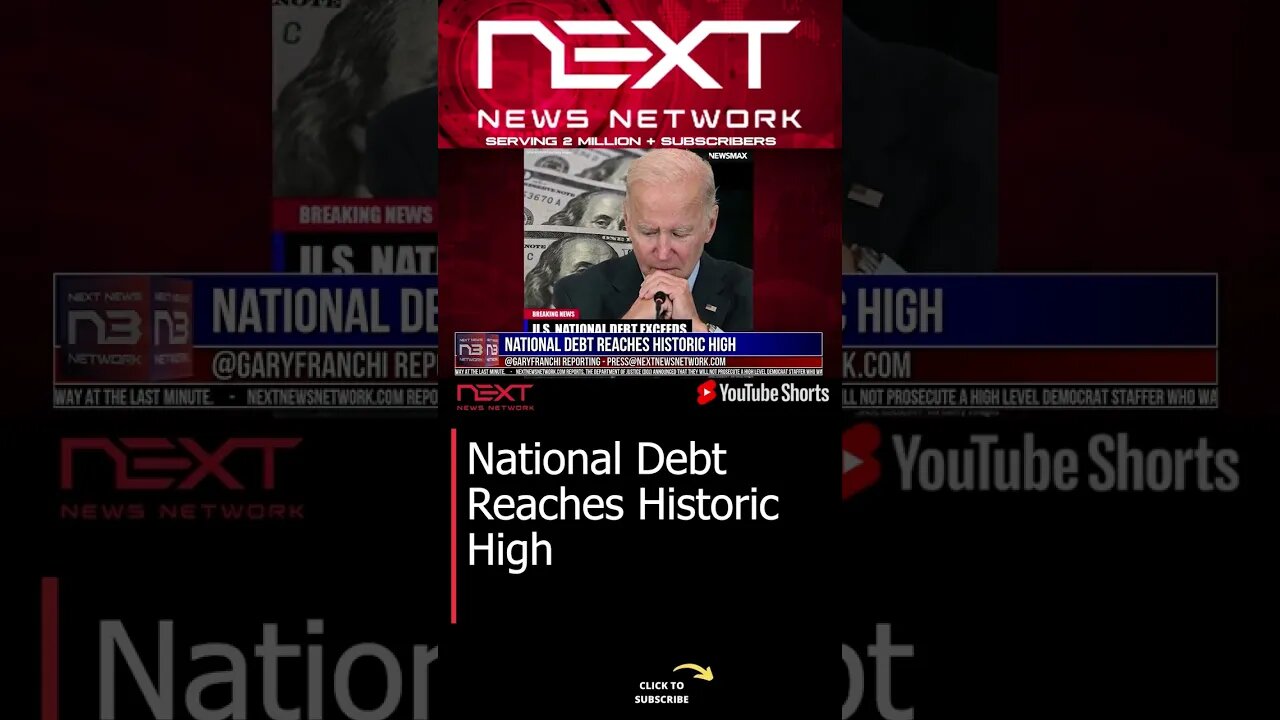 National Debt Reaches Historic High #shorts