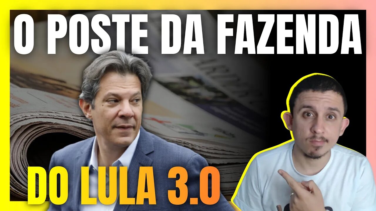 ESTADÃO acorda para a vida e percebe que FERNANDO HADDAD e só um POSTE DO LULA