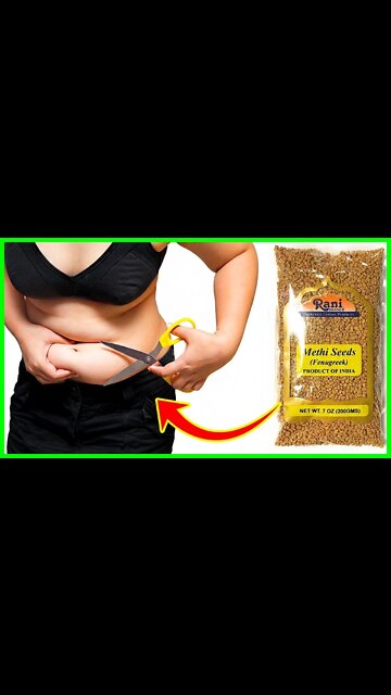 Methi Fenugreek Seeds Water For Weight Loss Recipe_Detox Water_Get a Flat Belly In 3 Days #shorts