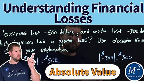 How to Compare Business Losses Using Absolute Value and Order