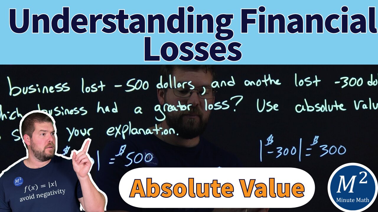 How to Compare Business Losses Using Absolute Value and Order