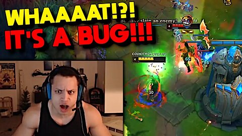 Tyler1 LOSES IT when he dies to a BUG