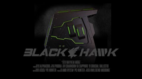 BLACK HAWK scratch build official video