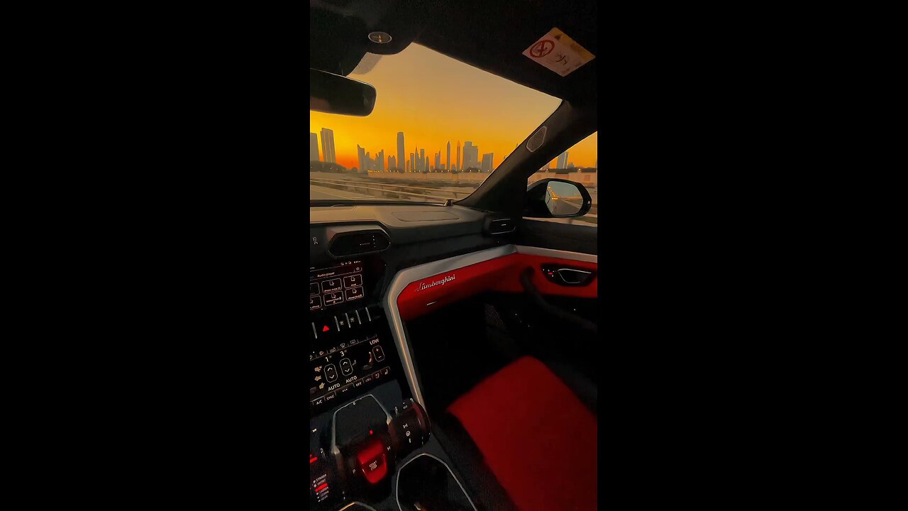 Lamborghini evening 🌆✨