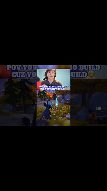 POV You Play Zero Build Because You Suck At Building‼️😅 | #shorts #fortnite #gaming #funny