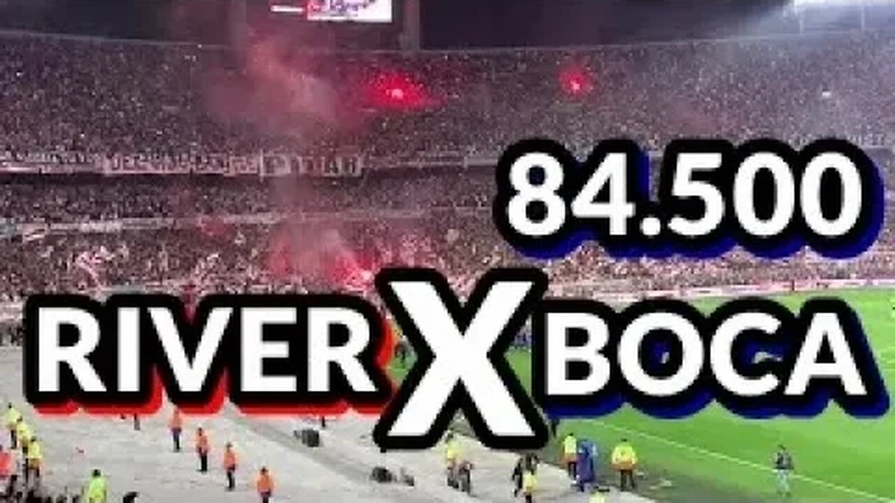 River 1x0 Boca - 84 mil torcedores no Estádio Monumental de Núñez - Primeiro clássico desde a obra