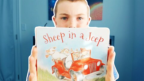 Kids Book Read Aloud by Cameron | Sheep in a Jeep