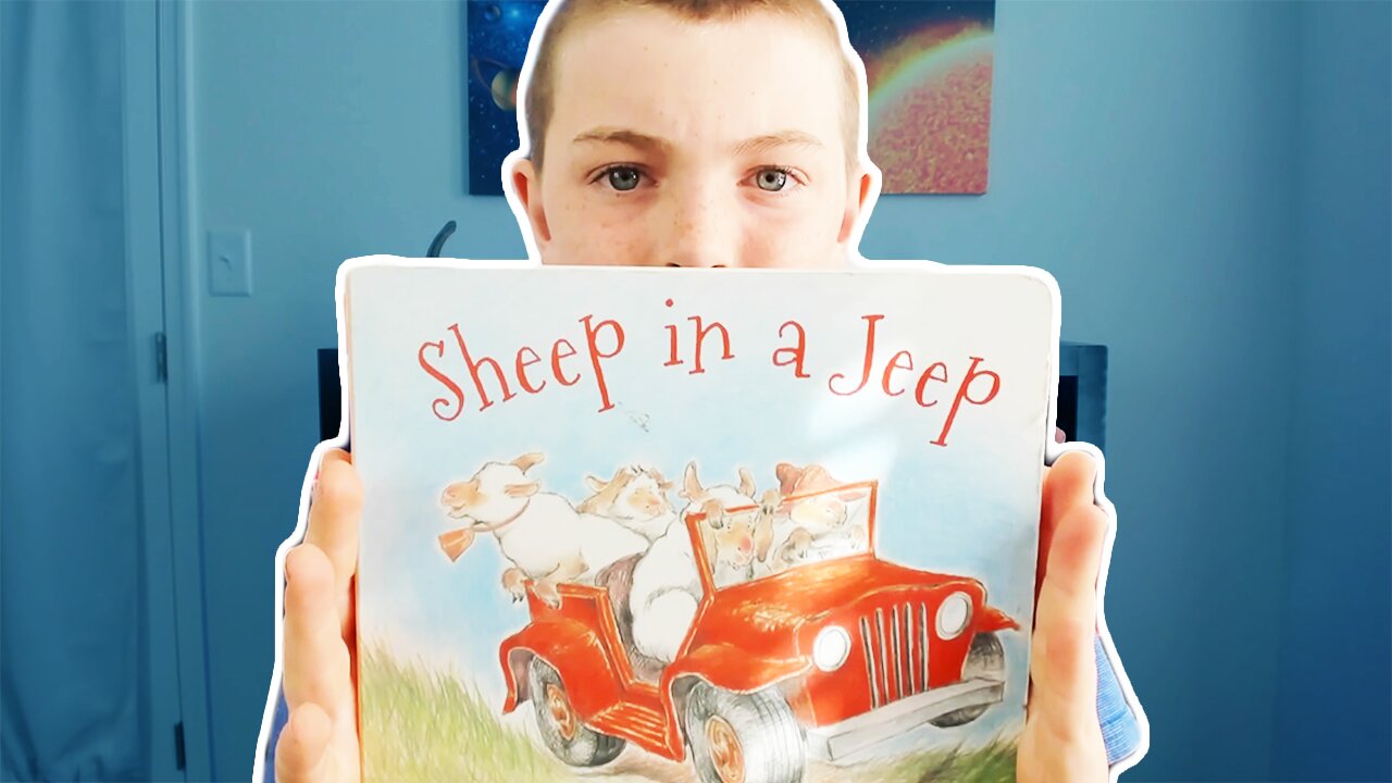 Kids Book Read Aloud by Cameron | Sheep in a Jeep