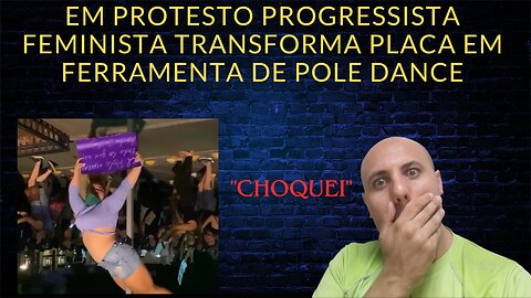 Feminista protesta usando Pole dance