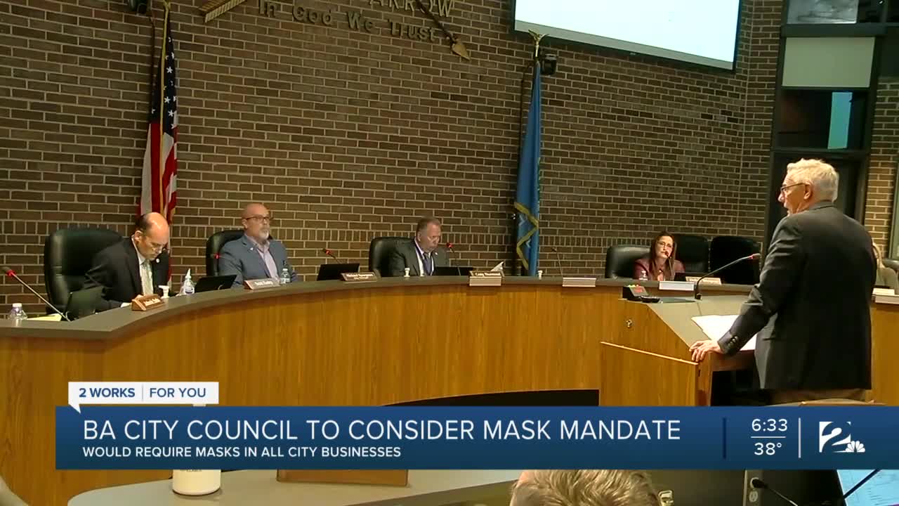 BA City Council to consider mask mandate