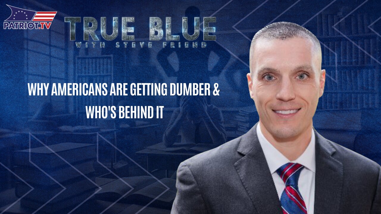 Why Americans Are Getting Dumber & Who's Behind It