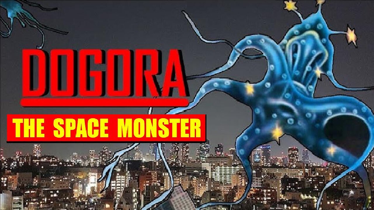 DOGORA: THE SPACE MONSTER 1964 Weird Jellyfish Kaiju from Space Japanese Version FULL MOVIE HD & W/S