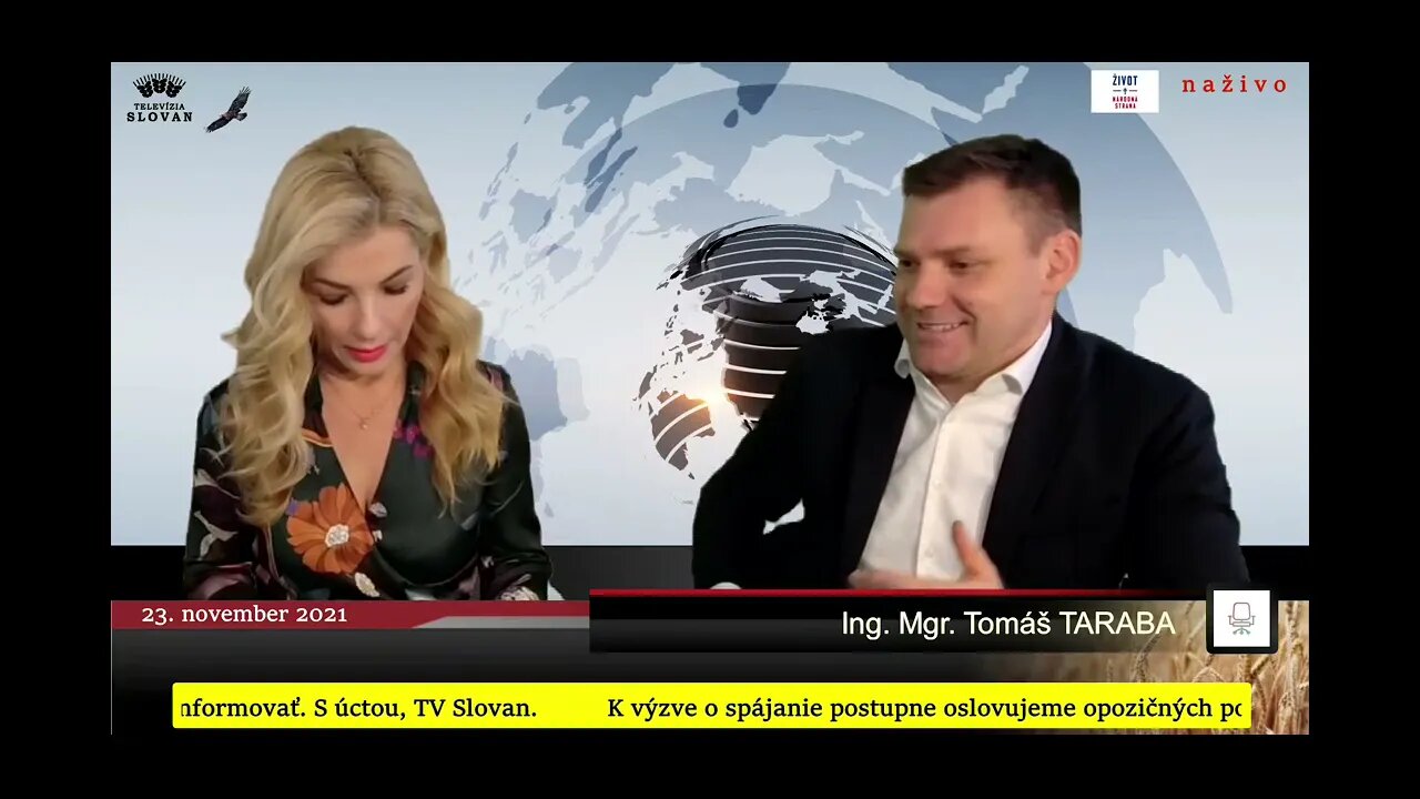 Taraba v TV Slovan 23.11.2021