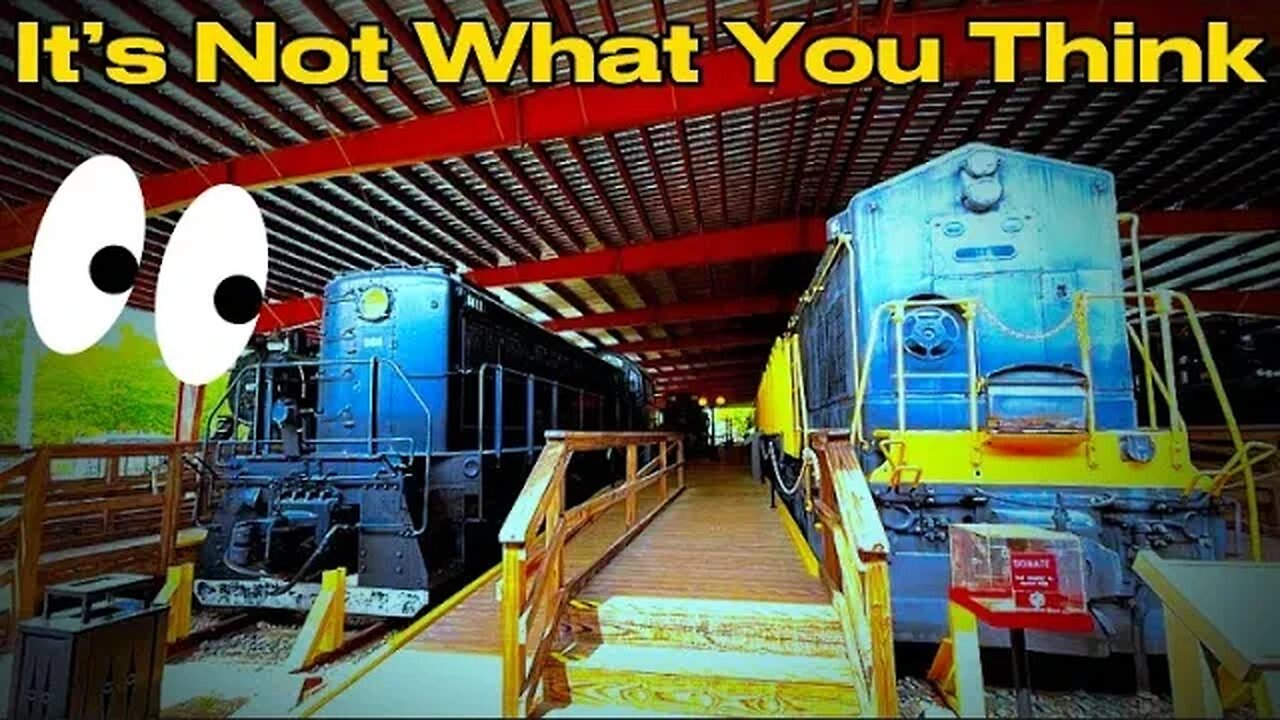 Where the US ARMY keeps their trains