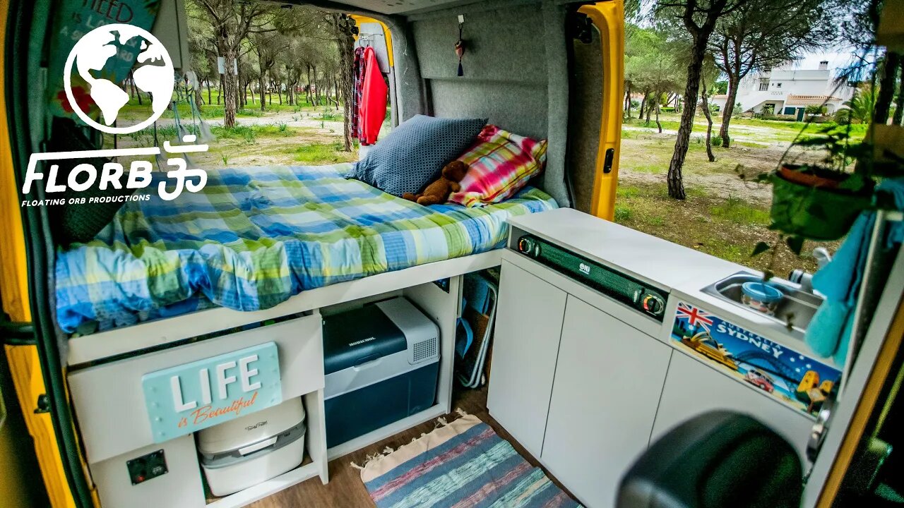 Spacious Van Conversion Feels like Micro Apartment in Nature