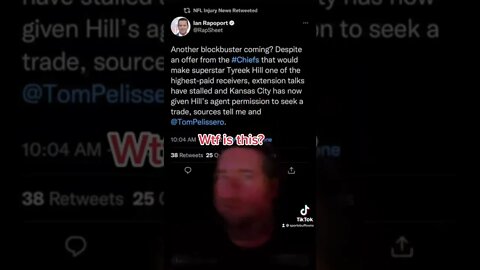 Wtf is this Tyreek? #nfl #trending #sports