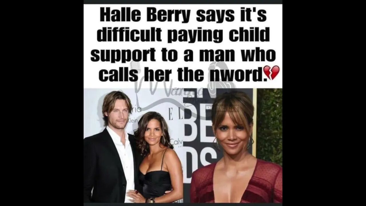 Halle Berry Says It's Difficult Paying Child Support to a Man Who Calls Her the N Word